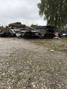 Siberi lehise laudade jäägid (2 foto / 6)