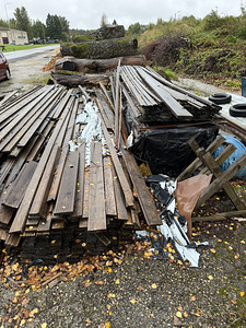 Siberi lehise laudade jäägid (4 foto / 6)