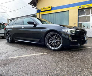 19" диски BMW 5x112 + 245/40/19 m+s dot2025 (7-8 мм) (3 фото из 10)