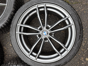 19" диски BMW 5x112 + 245/40/19 m+s dot2025 (7-8 мм) (7 фото из 10)