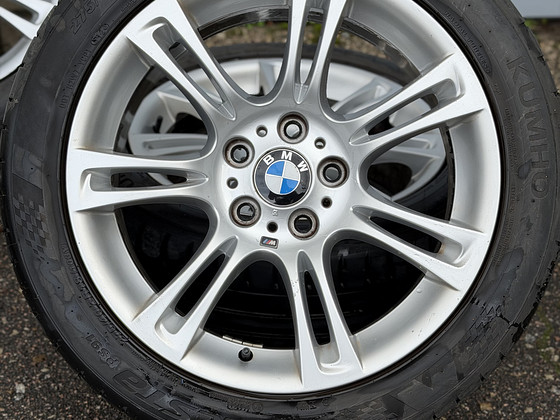 18" BMW style 350m originaalveljed 5x120 + suverehvid 245/45