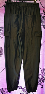 Новые повседневные брюки из искусственной кожи, S-M (3 фото из 4)