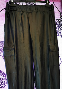 Новые повседневные брюки из искусственной кожи, S-M (2 фото из 4)