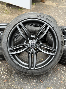 19" BMW style 351M originaalveljed 5x120 + suverehvid 5mm (1 foto / 7)