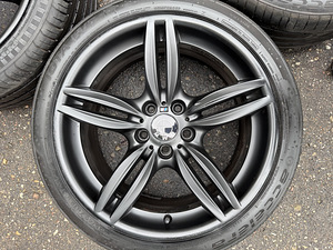 19" BMW style 351M originaalveljed 5x120 + suverehvid 5mm (4 foto / 7)