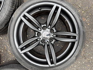 19" BMW style 351M originaalveljed 5x120 + suverehvid 5mm (6 foto / 7)