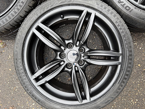 19" BMW style 351M originaalveljed 5x120 + suverehvid 5mm (7 foto / 7)
