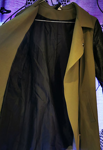 Divided by H&M nahksete varrukatega jakk, suurus 36/S (2 foto / 4)