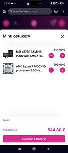 7800x3d combo (1 foto / 2)