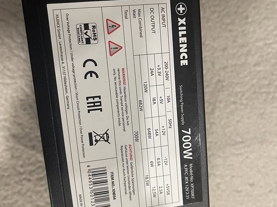 Xilence Redwing R7 700W toiteplokk