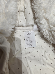 Plüüsist kombinesoon H&M suurus 56 (2 foto / 2)