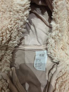 Плюшевый комбинезон H&M 62 размера (2 фото из 2)