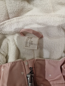 Зимний комбинезор H&M 74 размер (3 фото из 3)