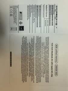 Macbook air 13 M2 8/256GB (4 foto / 9)