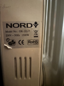 Õliradiaator 1500W (2 foto / 2)