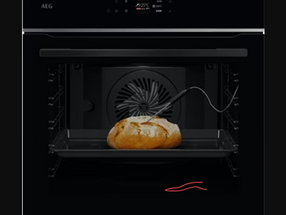 Встраиваемый духовой шкаф AEG (AEG TE7PB63ZAB)