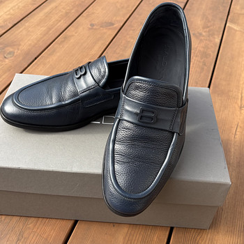 Nahast loafersid Baldinini