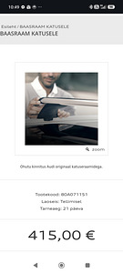 Uued Audi originaal katuseraamid Q5-le (2016-2025) (8 foto / 8)