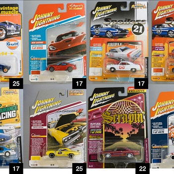 Johnny Lightning ja Auto World mudelid 1:64. Hot wheels, RLC
