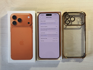 Apple iPhone 17 Pro Max Orange 256GB nagu uus! (8 foto / 9)