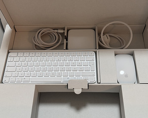 Apple iMac 24 M4 16/256GB Silver nagu uus! Garantii 05.2027 (3 foto / 4)