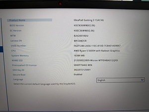 Lenovo IdeaPad Gaming 3 15ACH6 (6 foto / 8)