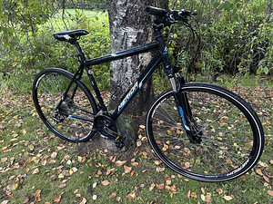 Hübriidratas Merida Crossway Striker 28” M / L - raam ! (8 foto / 10)