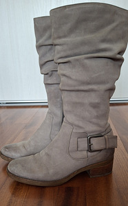 Ecco кожаные сапоги р.37 (3 фото из 6)