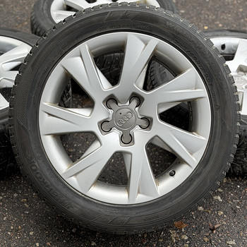 17" Audi A5 originaalveljed 5x112 + naastrehvid 225/50/17