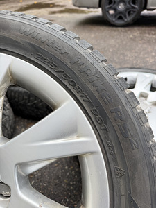 17" Audi A5 originaalveljed 5x112 + naastrehvid 225/50/17 (9 foto / 9)