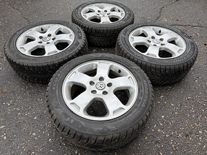 16" диски Volkswagen 5x112 + шины 205/55/16 (8 мм) (7 фото из 7)