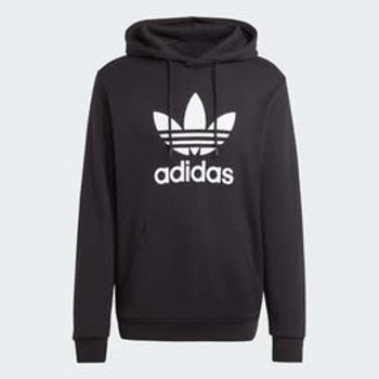 Adidas Originals Trefoil Hoodie Black (New / Uus) - Size L /