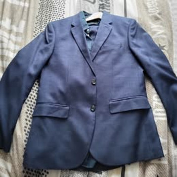 Мужской комплект костюма H&M из 3 предметов (пиджак + брюки + рубашка)