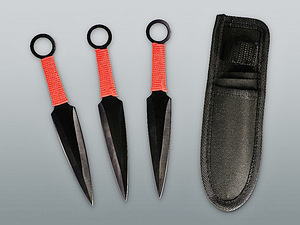 Viskenugade komplekt Ninja Kunai style 170mm UUS! (2 foto / 4)