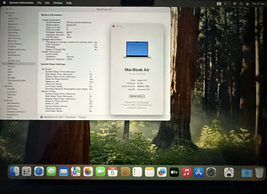 Apple Macbook Air 13 M4 16/256GB SkyBlue uueväärne. Garantii (5 foto / 6)