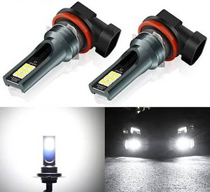 Новые ПТФ Fog LED лампы 9006 HB4 6000K 1200LM 2шт (1 фото из 2)