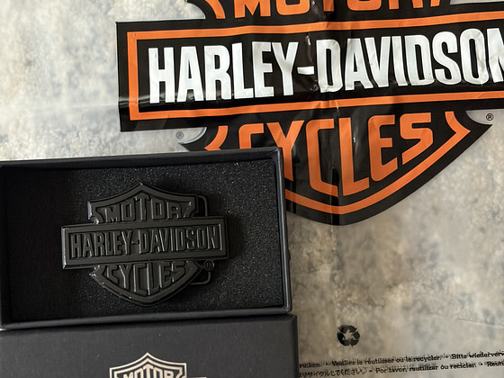 Harley Davidsoni vööpannal, originaal