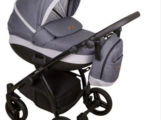 Коляска Milli cäru prime 3в1 + крепление isofix