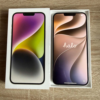 iPhone 14 Plus — белый (Starlight)