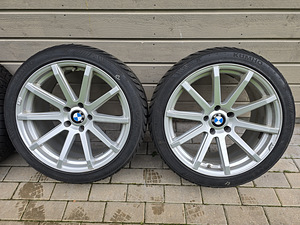 19" 5x120 AEZ "Straight" erilaiused veljed lamellrehvidega (1 foto / 6)