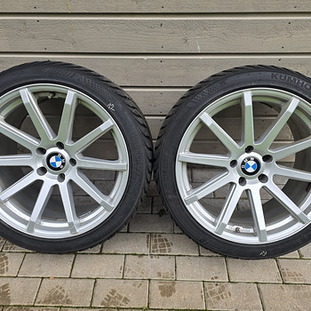 19\" 5x120 AEZ \"Straight\" разноширокие диски с ламельными