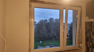 Annan ära akna. Horisontaalne 151 cm, vertikaalne 132 cm. (1 foto / 1)