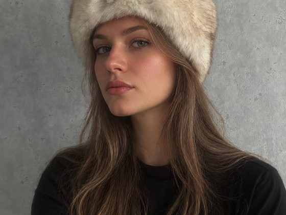 Шапка из песца