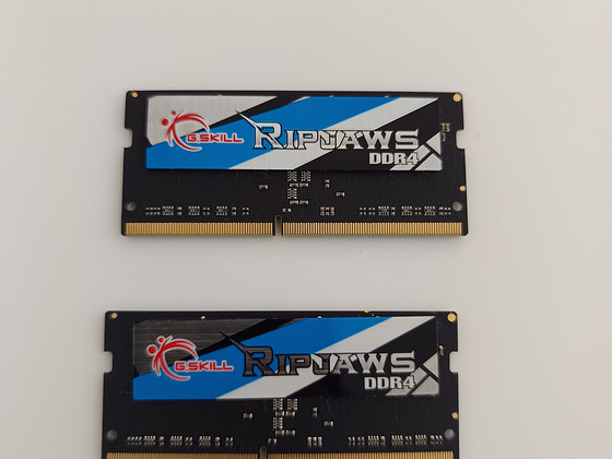 2x16 ГБ DDR4 SO-DIMM PC3200 МГц Gskill Ripjaws