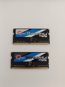 2x16 ГБ DDR4 SO-DIMM PC3200 МГц Gskill Ripjaws (1 фото из 1)