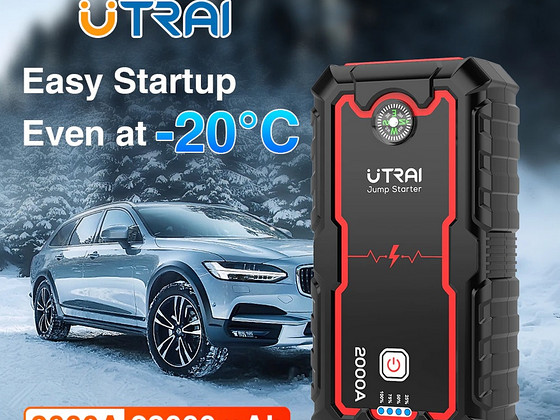 UTRAI ONE новый 2000A jumpstarter пусковой аккумулятор