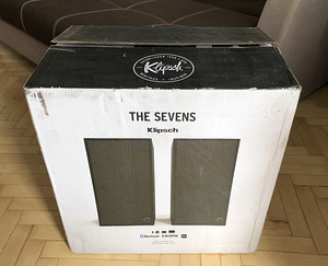 Klipsch The Sevens активные полочные колонки, чёрные (1 фото из 8)