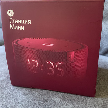 Яндекс Станция Мини 2 с часами