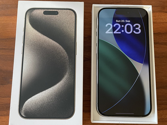 Apple iPhone 15 PRO 256 GB Natural Titanium