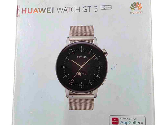 Смарт часы Huawei watch GT 3 42mm + зарядка + коробка